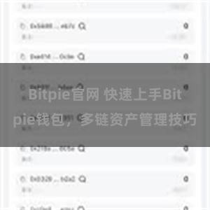 Bitpie官网 快速上手Bitpie钱包，多链资产管理技巧