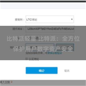 比特派轻量 比特派：全方位保护用户数字资产安全