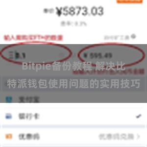 Bitpie备份教程 解决比特派钱包使用问题的实用技巧