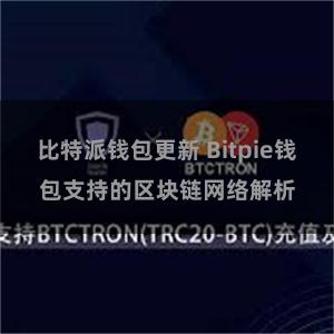 比特派钱包更新 Bitpie钱包支持的区块链网络解析