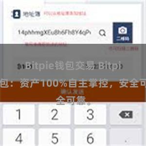 Bitpie钱包交易 Bitpie钱包：资产100%自主掌控，安全可靠。