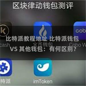 比特派教程地址 比特派钱包 VS 其他钱包：有何区别？