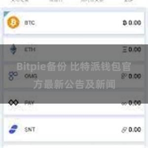 Bitpie备份 比特派钱包官方最新公告及新闻